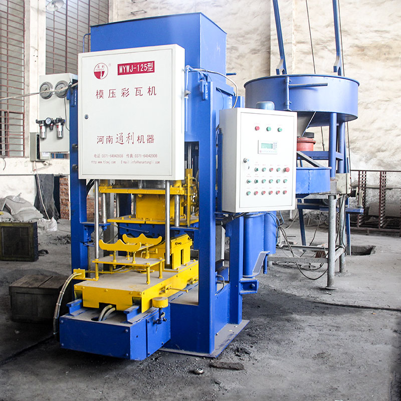 模壓式水泥彩瓦機(jī)用途，工藝流程