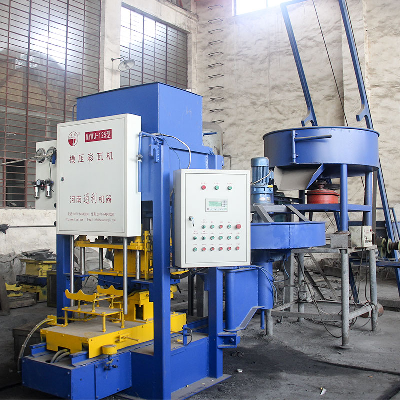 水泥制瓦機(jī)制瓦所需原材料，生產(chǎn)工藝流程